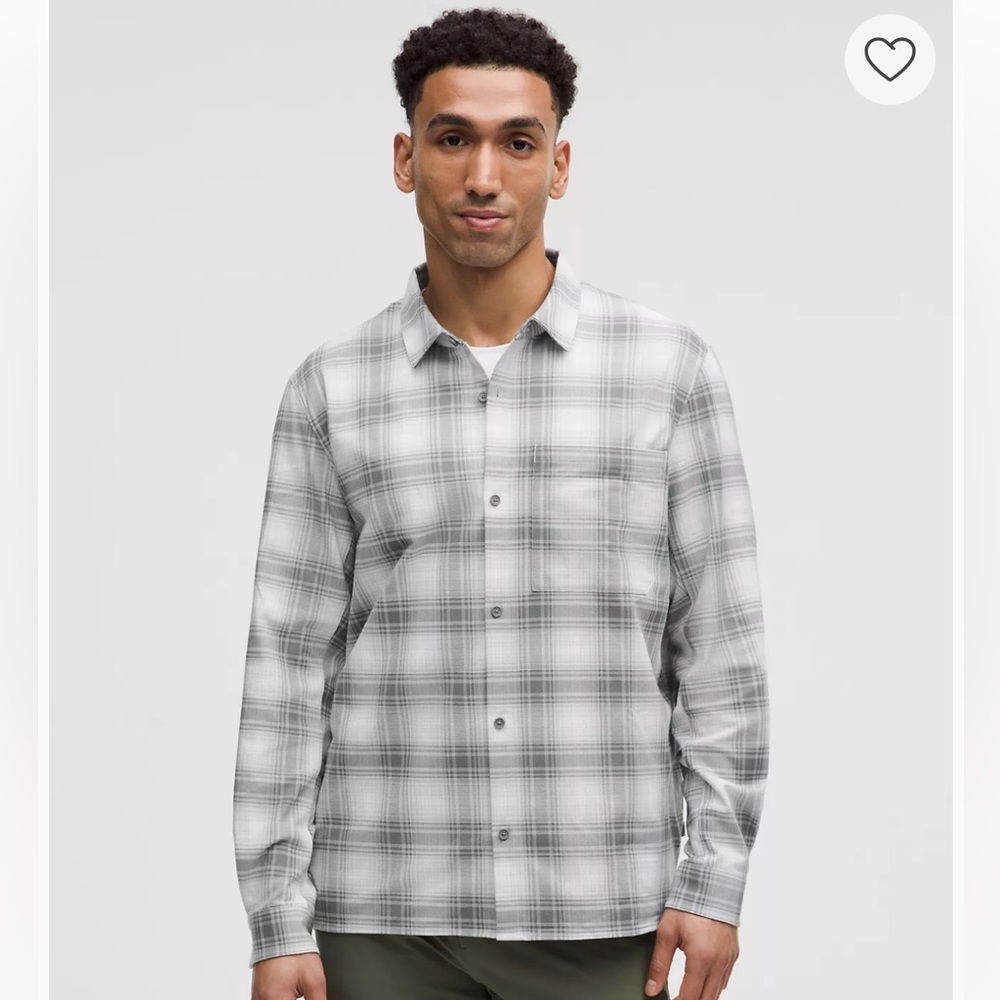 Lululemon brushed woven overshirt mens